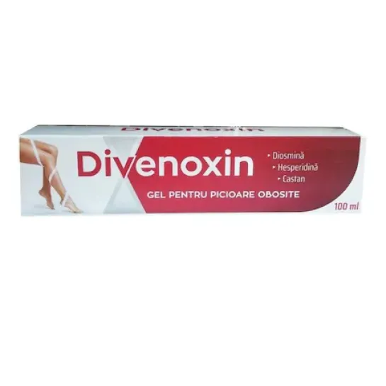 Divenoxin gel pentru picioare obosite x100ml