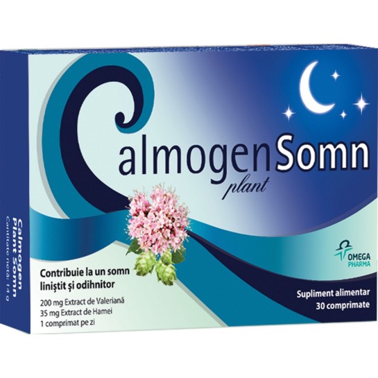 Calmogen Plant Somn x 30 comprimate filmate