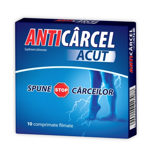 Anticarcel Acut x 10 comprimate