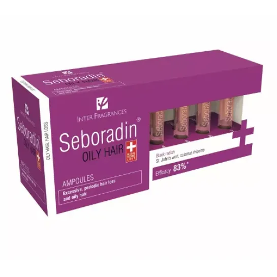 Seboradin Oily tratament periodic caderea parului x 14 f.(5.5ml)