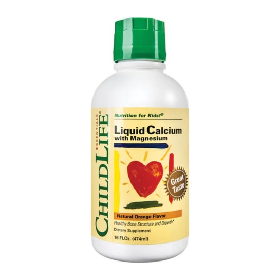 Calcium with magnesium Kid x 473 ml