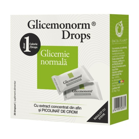 Glicemonorm Drops x 20 dropsuri