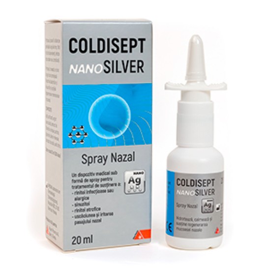 Coldisept Nano Silver spray nazal x20ml