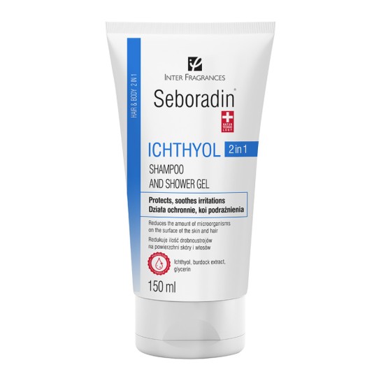 Seboradin Ichthyol 2in1 sampon si gel de dus  x 150 ml