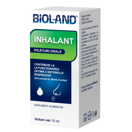 Bioland Inhalant picaturi orale x 10ml