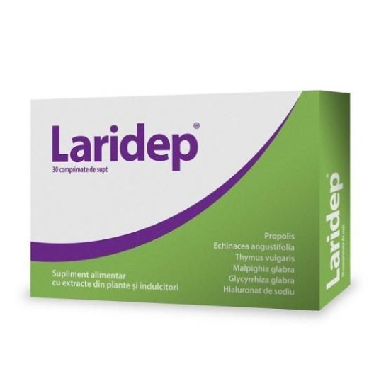 Laridep x 30 comprimate de supt