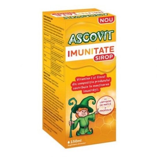 Ascovit Imunitate sirop x 150 ml