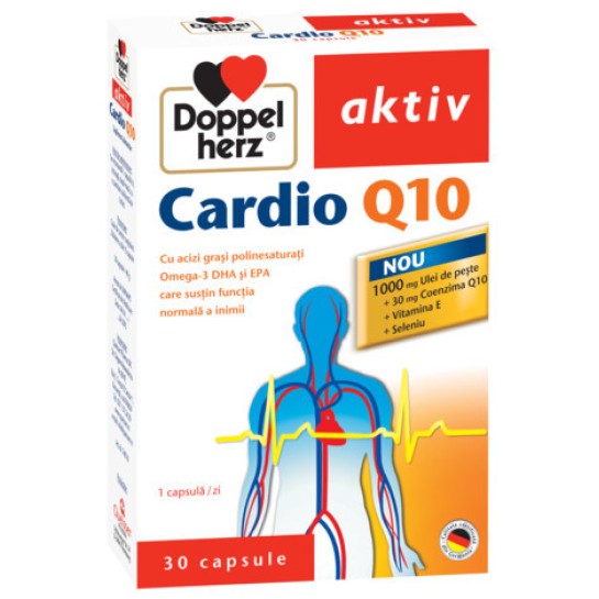 Doppelherz Aktiv Cardio Q10 x 30 capsule