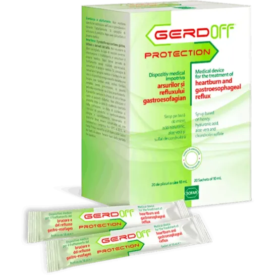 Gerdoff Protection solutie orala x 20 plicuri x 10ml