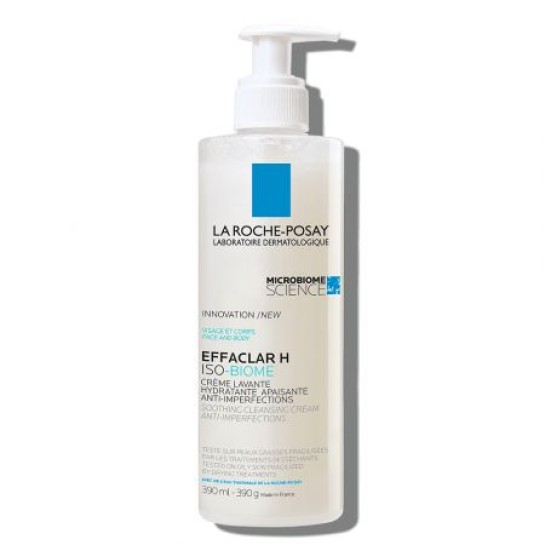 La Roche-Posay Effaclar H ISO-Biome crema de spalare pt piele grasa fragilizata x 390ml