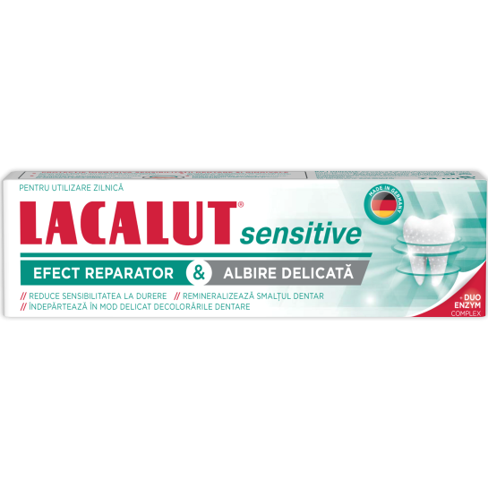 Lacalut Sensitive Whitening x 75ml