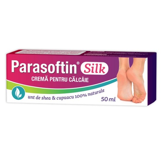 Parasoftin Silk crema pentru calcaie x50ml