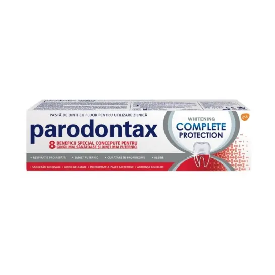 Parodontax Pasta dinti complete protection whitening x 75ml