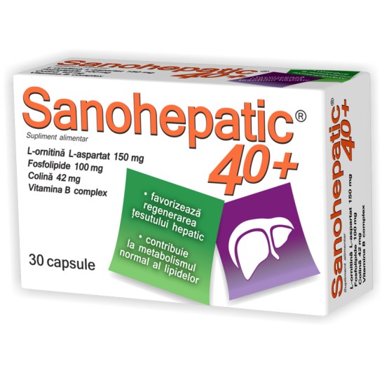 Sanohepatic 40+ x 30 capsule