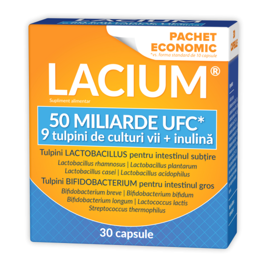 Lacium 50 miliarde UFC x 30 capsule