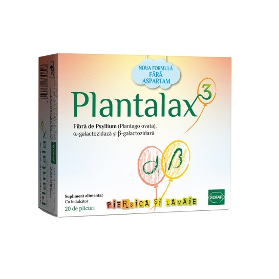 Plantalax 3 x 20 plicuri