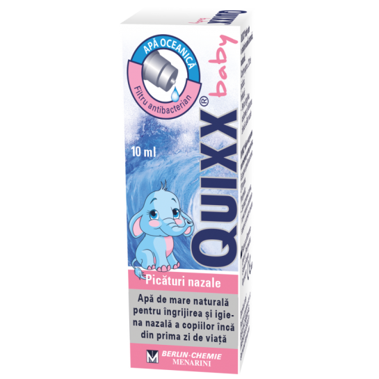 Quixx Baby picaturi nazale  izotonice x 10ml