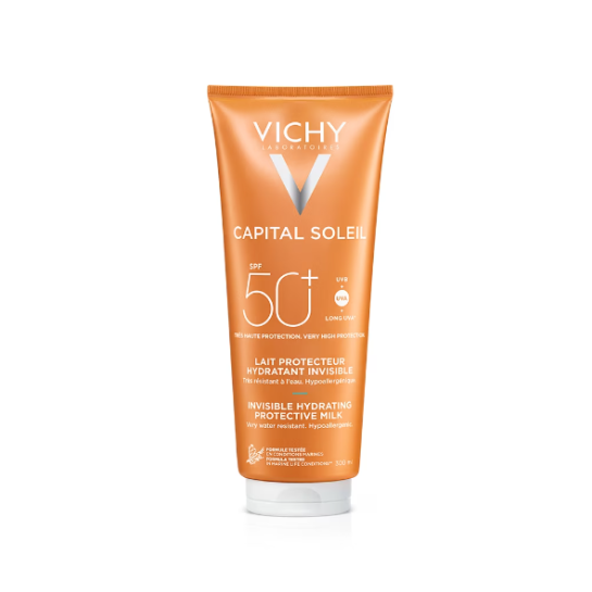 Vichy Capital Soleil Lapte hidratant fata si corp SPF50+ 300ml