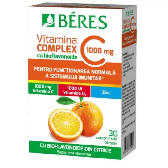 Vitamina C 1000mg Complex x 30 comprate filmate