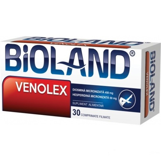 Bioland Venolex x 30 comprimate filmate