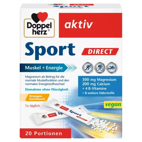 Doppelherz Aktiv Sport Direct granule x 20 plicuri