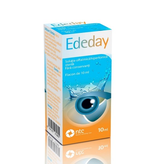 Ededay solutie oftalmica x 10 ml