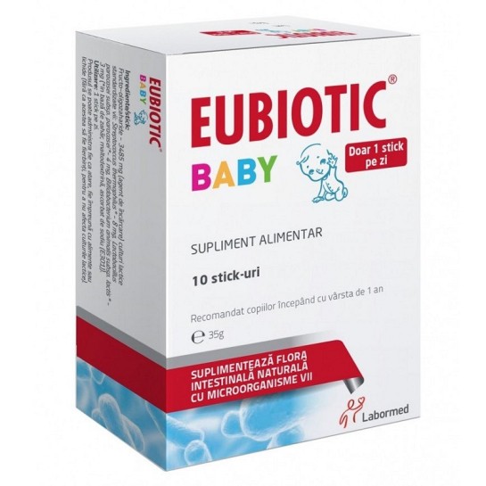 Eubiotic Baby x 10 stick-uri