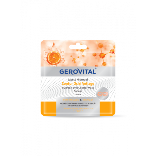 GEROVITAL Masca hidrogel contur ochi anti-age