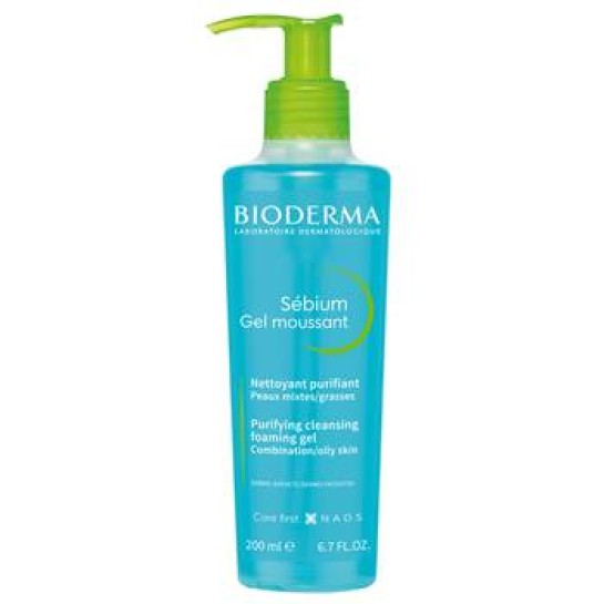 Bioderma Sebium Gel Spumant x 200 ml