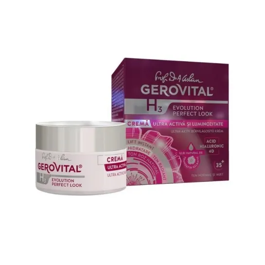 Gerovital H3 Evolution perfect look Crema ultra activa 35+ x 50 ml