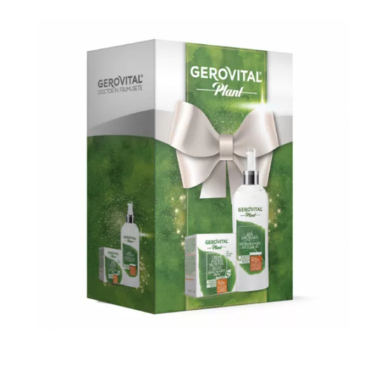 Gerovital Plant Caseta Crema nutritiva 96 % + Apa micelara 150ml