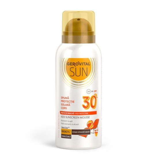 Gerovital Sun Spuma copii SPF 30 x 100 ml