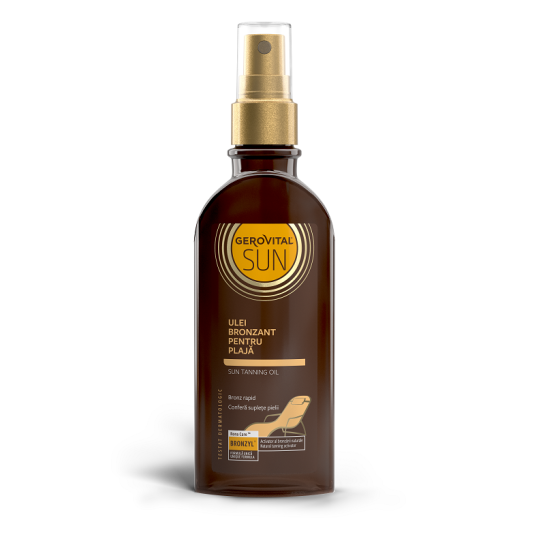 Gerovital Sun Ulei bronzant pentru plaja x 150 ml