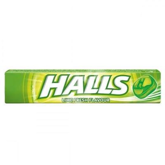 Halls Fresh Lime x 9 bombone