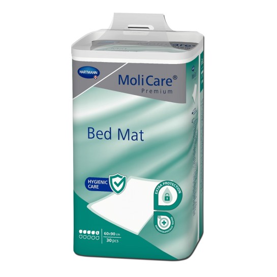 MoliCare Premium Bed Mat aleze absorbante 5 picaturi 60cmx90cm x 30bucati