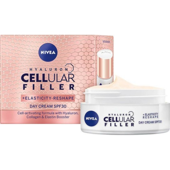 Nivea cellular filler elasticity reshape day cream SPF30 x 50 ml