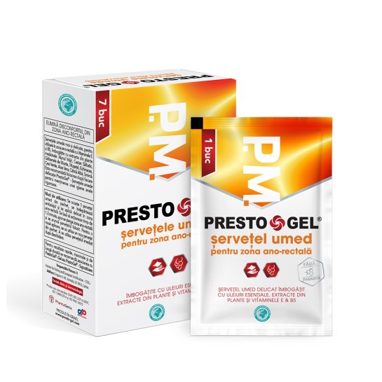 Prestogel servetele umede 7 bucati