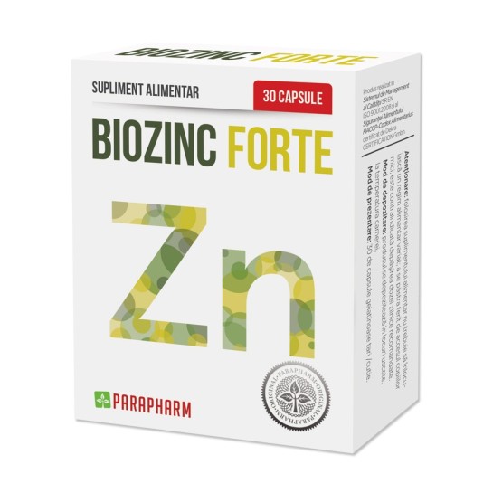 BioZinc forte x 30 comprimate