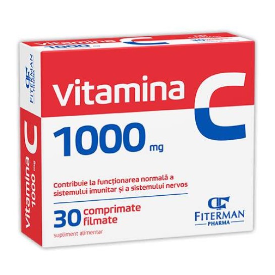 Vitamina C 1000 mg x 30 comprimate