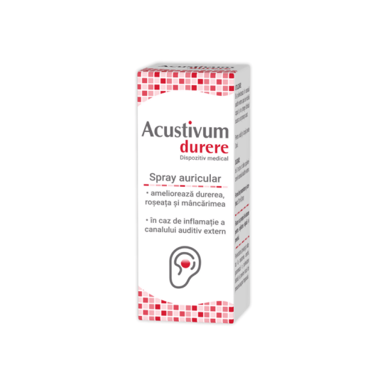 Acustivum durere spray auricular 20 ml