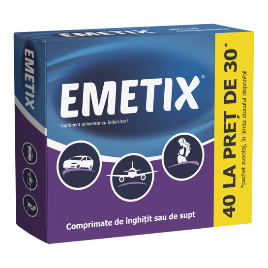 Emetix x 40 comprimate