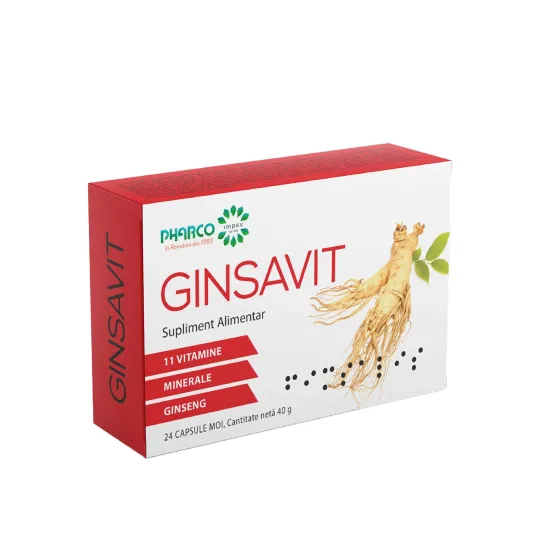 Ginsavit x 24 capsule moi