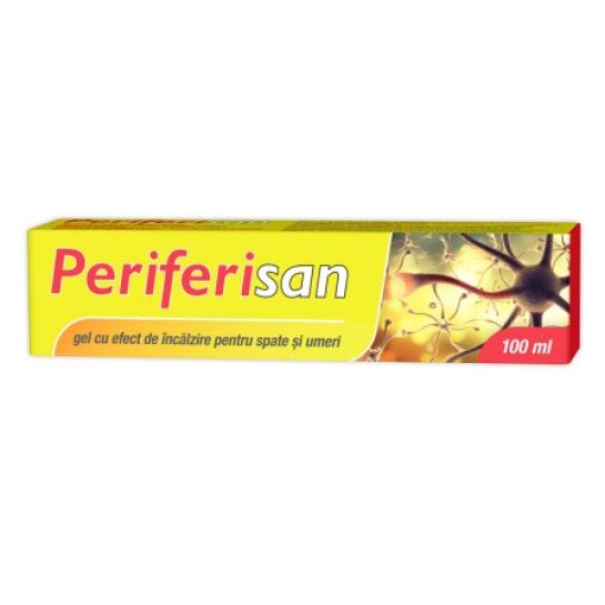 Periferisan gel cu efect de incalzire pt spate si umeri x 100ml