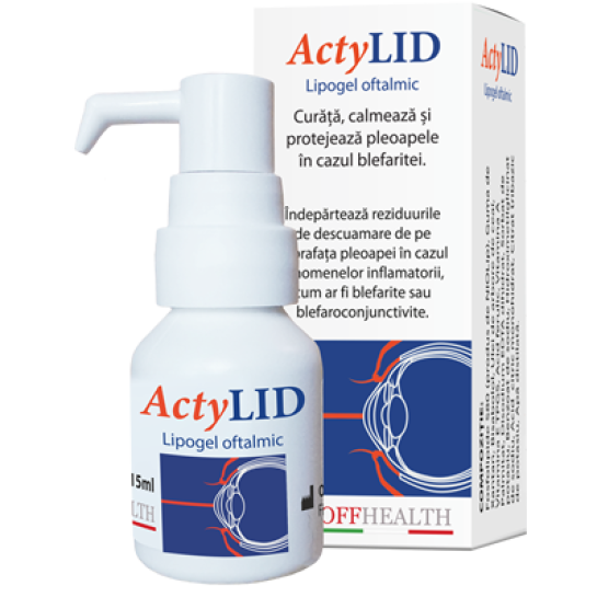 Actylid lipogel olftalmic x 15ml