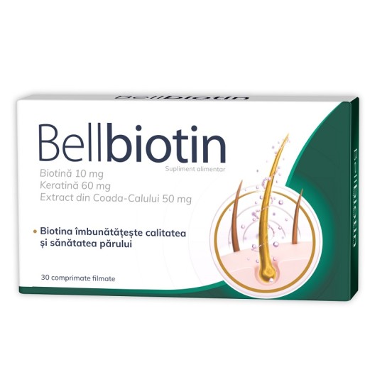 Bellbiotin x 30 comprimate filmate