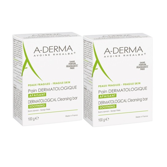 A-derma sapun dermatologic x 100g Pachet