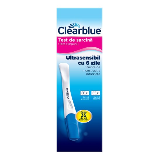 Clearblue Test de sarcina Ultratimpuriu x 1buc