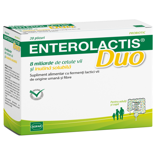 Enterolactis Duo x 20 plicuri