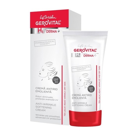 Gerovital H3 Derma+ Crema antirid EMOIENTA SPF30 x 30 ml