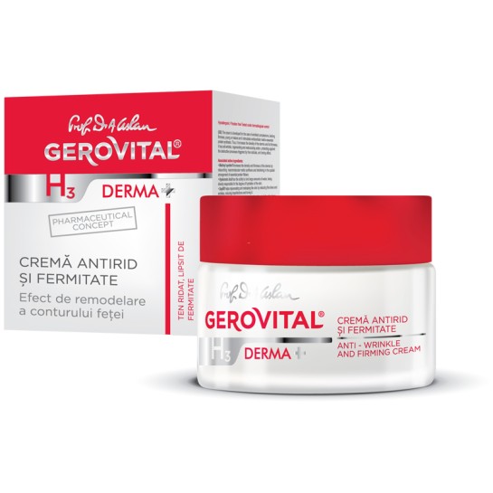 Gerovital H3 Derma+ Crema antirid si fermitate